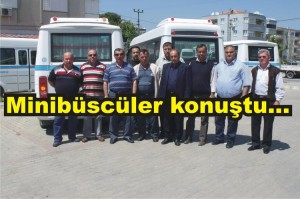 MİNİBÜSÇÜLER DURAK İSTEDİ