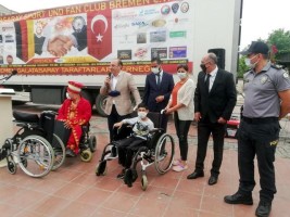 DOST ELİ ALİAĞA’YA ULAŞTI