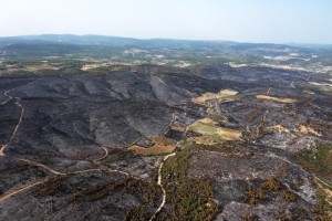 Kınık’taki yangının sebebi balya makinesi
