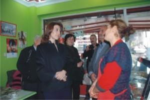 NESRİN ULEMA’DAN ALİAĞA  ZİYARETİ