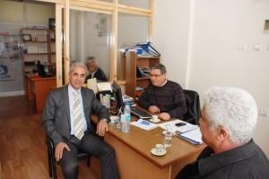 Opr.Dr. Orhan Akıncı gazetemizi ziyaret etti