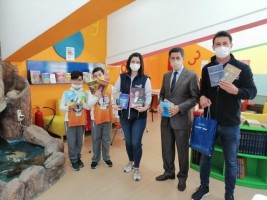 BELEDİYEDEN OKULLARA 5 BİN 260 KİTAP