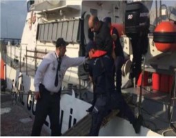 LASTİK BOTLA SÜRÜKLENEN 1 KİŞİ KURTARILDI