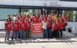 İŞÇİLER MAAŞLARINI İSTİYOR