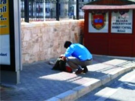 ALİAĞA’DA BOMBA İHBARI