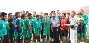 Aliağaspor'a baklavalı moral