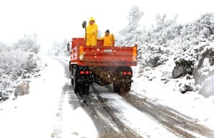 İZMİR'DE KAR YAĞIŞI