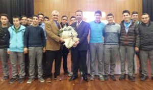 KAYMAKAM, LİSELİLERLE BULUŞTU