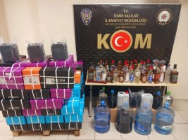 3,7 ton etil alkol ele geçirildi