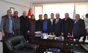 BİRLİK BAŞKANINDAN SERDAR BERK’E ZİYARET