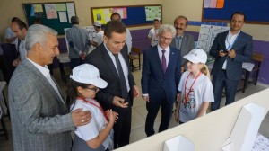 ATATÜRK ORTAOKULU’NDA TÜBİTAK BİLİM FUARI AÇILDI