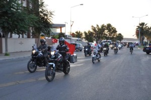 ALİAĞALI MOTOSİKLETÇİLERDEN ‘ZAFER’ TURU