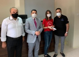 DERECEYE GİREN ÖĞRENCİLER ÖDÜLLENDİRİLDİ