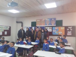 KARDEŞ OKULLARINI ZİYARET ETTİLER