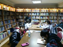 HALK KÜTÜPHANESİ’NE BÜYÜK İLGİ