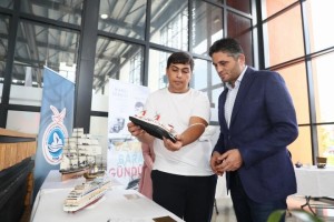 Türkiye birincisi Baran’dan maket sergisi