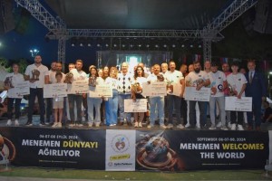 39 ülke Menemen'de buluştu