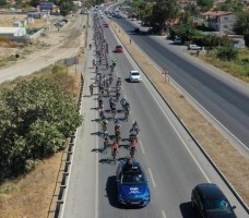 “DÜNYA MİRASI YOLUNDA” PEDAL ÇEVİRDİLER