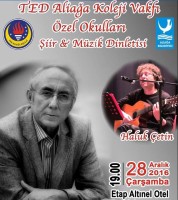 TED’DEN ŞİİR VE MÜZİK DİNLETİSİ