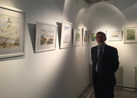 ÇETİN EMEÇ’TE RESİM SERGİSİ