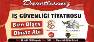 İSGARD’DAN TİYATRO ETKİNLİĞİ