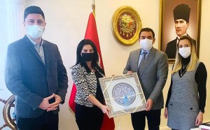 YILMAZ’DAN BALIKÇIOĞLU’NA ZİYARET