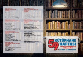 Kütüphane Haftası etkinliklerle kutlanacak