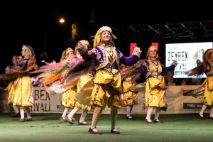 BERGAMA 1.ZEYBEK FESTİVALİ SONA ERDİ