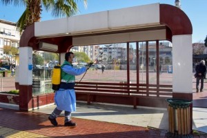 ORTAK KULLANIM ALANLARI DEZENFEKTE EDİLİYOR