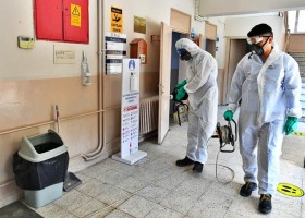 OKULLARDA HİJYEN SEFERBERLİĞİ BAŞLADI