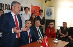 CHP’Lİ ŞAHİN VE DURAK ALİAĞA’DAYDI