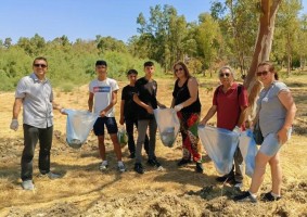 Aliağa Kuş Cenneti'ni temizlediler