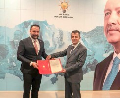 AK PARTİ'DE YENİ BAŞKAN HAMDİ ERDEM