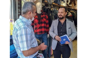 YENİDEN REFAH ESNAFLA BULUŞMAYA DEVAM EDİYOR