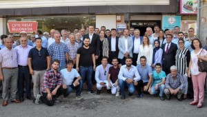 AK PARTİLİ VEKİLLERDEN TEŞEKKÜR ZİYARETİ