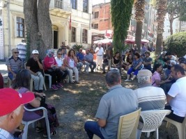 EMEP’TEN BELEDİYE İŞÇİLERİNE DESTEK