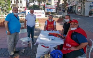 KOÇ, EMEKLİ SEN STANDINI ZİYARET ETTİ