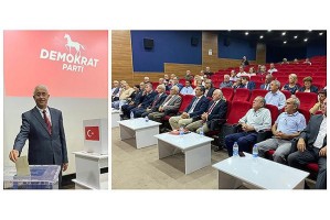 DP İlçe Başkanlığı’na Gürcan Alkan seçildi