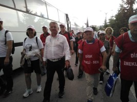 ALİAĞA ADALET İÇİN YÜRÜDÜ