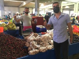 YENİDEN REFAH PAZAR ESNAFININ SORUNLARINI DİNLEDİ