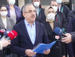 AK PARTİ'DEN SUÇ DUYURUSU