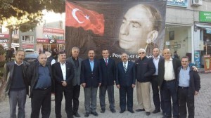 MHP ALİAĞA TEŞKİLATI TÜRKEŞ'İ ANDI