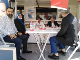 AK PARTİ, DEMOKRASİ MEYDANI’NDA SORUNLARI DİNLİYOR