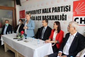 CHP’Lİ VEKİLLER SAHA ÇALIŞMASI YAPTI