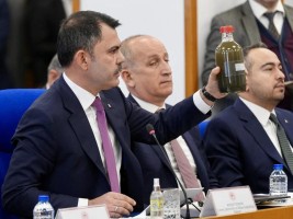 Körfezin suyunu TBMM'ye getirdi