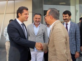 YÜCEL’DEN AK PARTİ VE İYİ PARTİ’YE ZİYARET