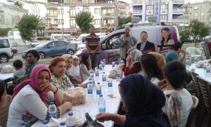 HDP’LİLER İFTARDA BULUŞTU