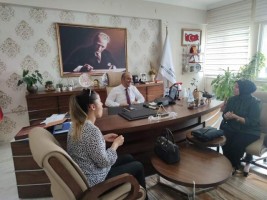 MHP’den Milli Eğitim’e ziyaret