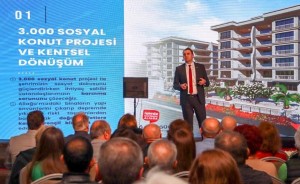 Barınma sorununun çözümü için 3 bin sosyal konut