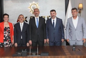 YENİ ADLİYE SARAYI VE ŞAKRAN CEZAEVİ GÖRÜŞÜLDÜ